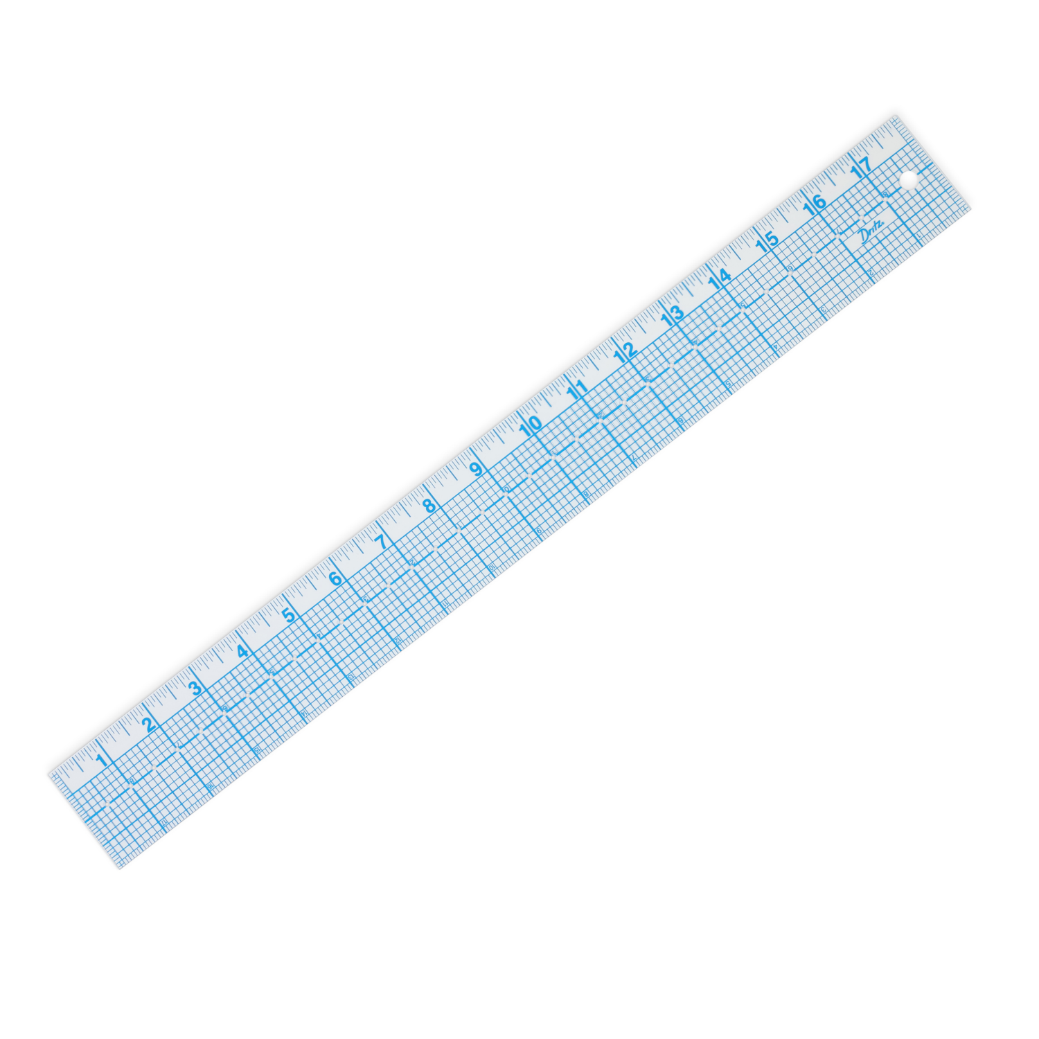 slide 2 of 3, Dritz Ruler See-Thru, 2in x 18in, 18 in