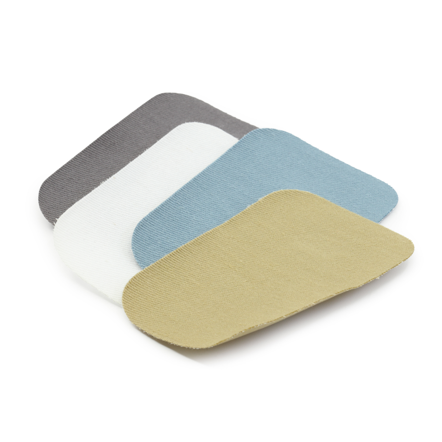 slide 2 of 4, Dritz Patches, Iron-On - Twill - Light Colors, 2'' x 3'', 8 ct