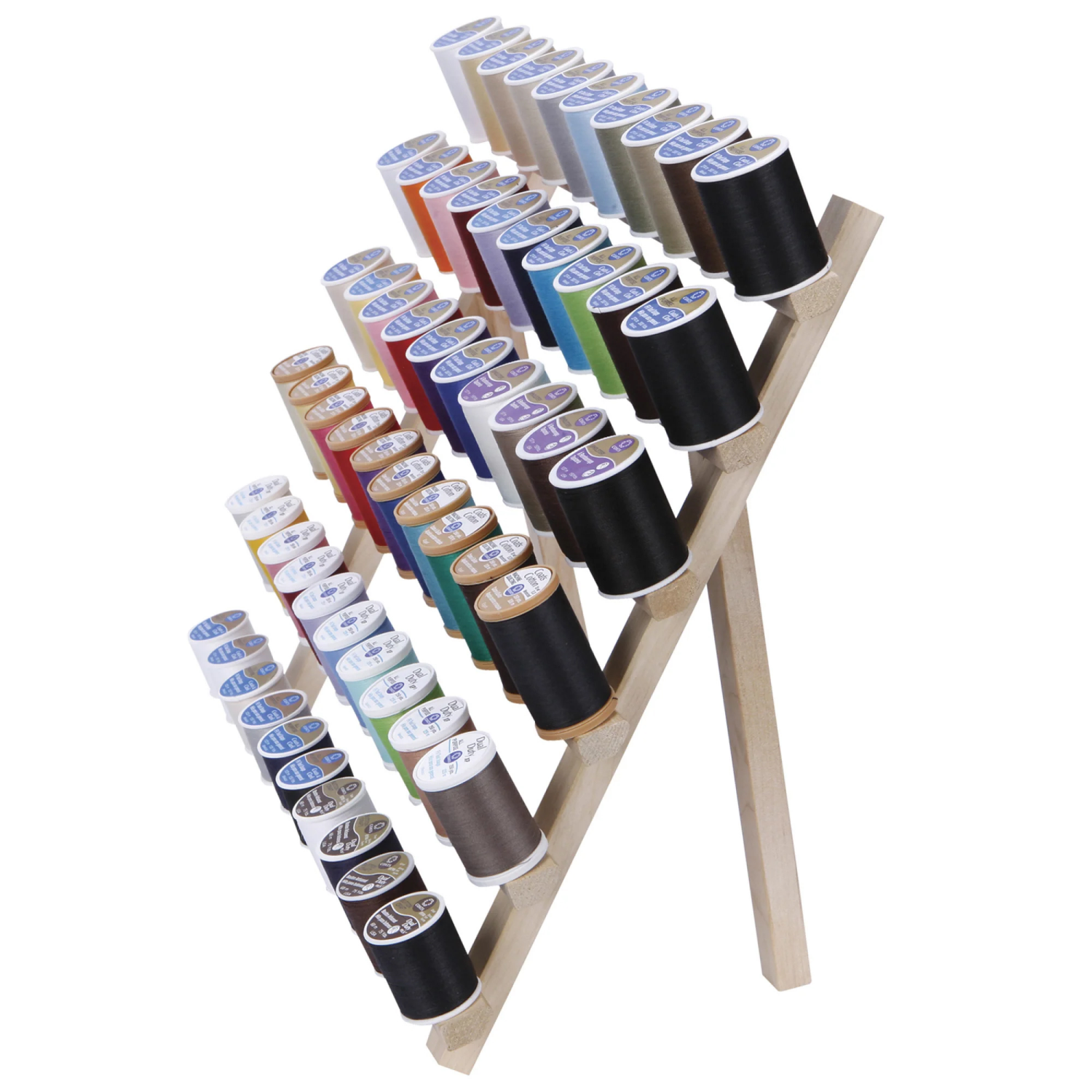 slide 2 of 3, Dritz Wooden Thread Rack, 1 ct