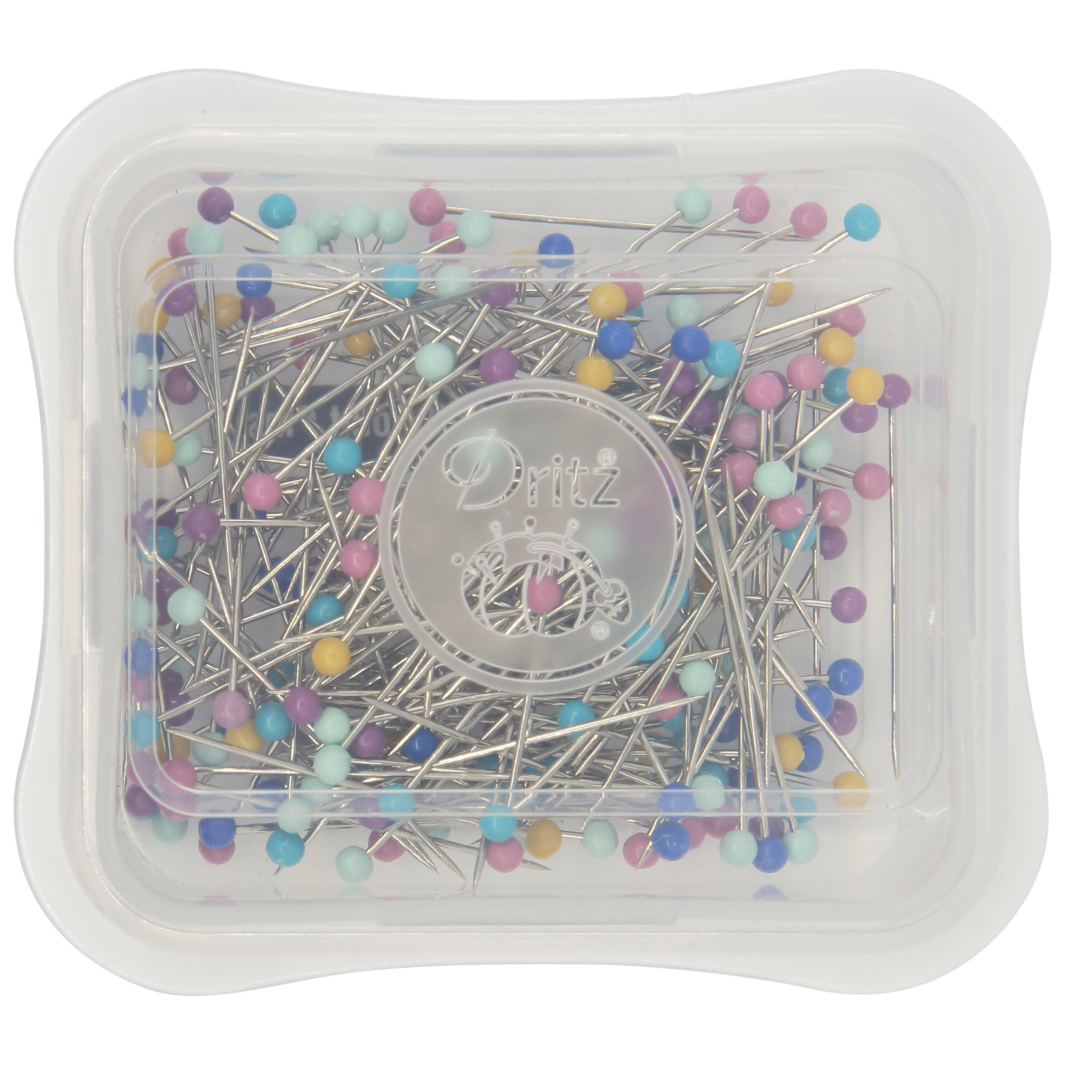 slide 2 of 3, Dritz Pin Ball Point Nkl Pltd Sz 17, 175 ct