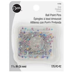 Dritz Pin Ball Point Nkl Pltd Sz 17