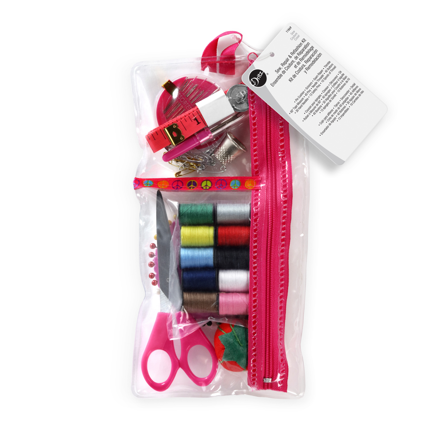 slide 1 of 5, Dritz Sew, Repair & Refashion Kit, 1 ct