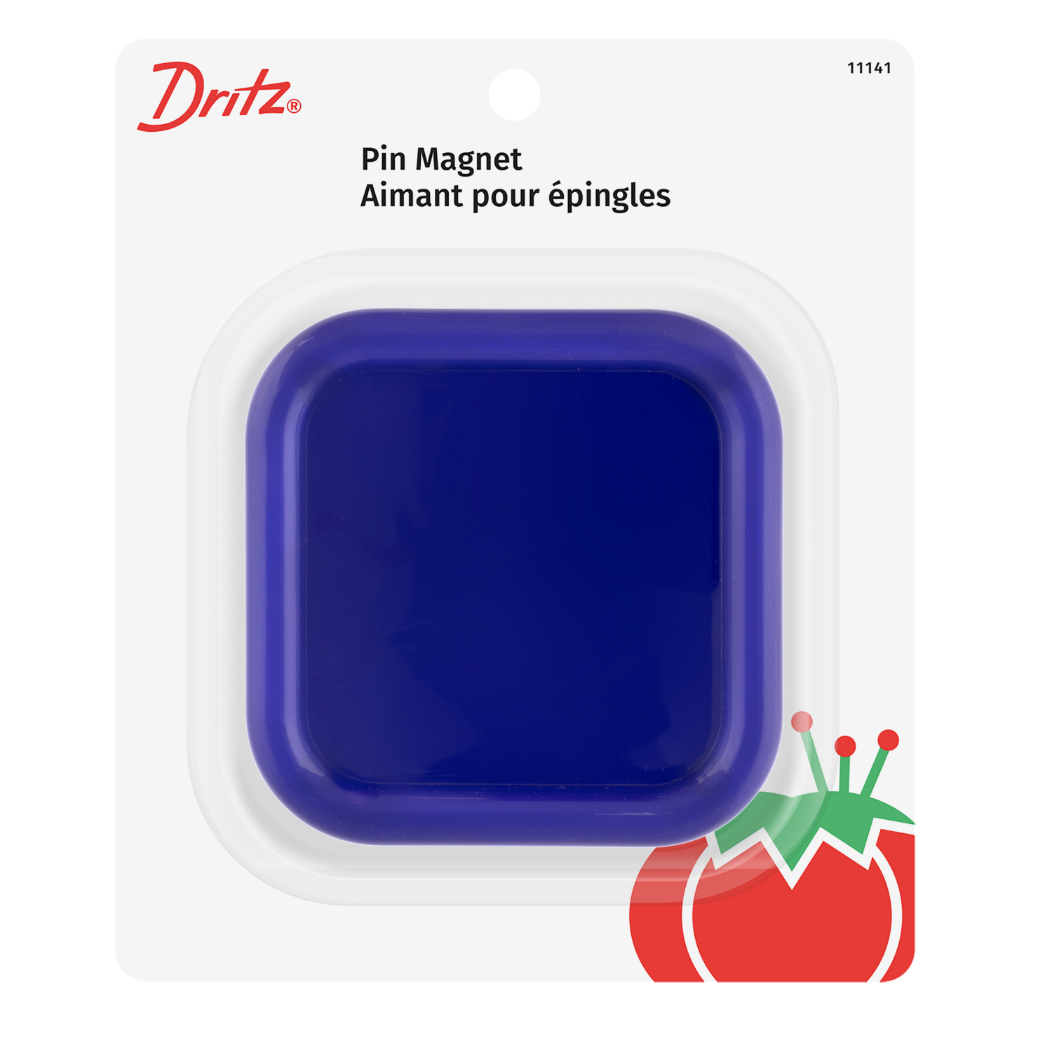 slide 2 of 5, Dritz Pin Magnet Square Asst. Colors, 1 ct