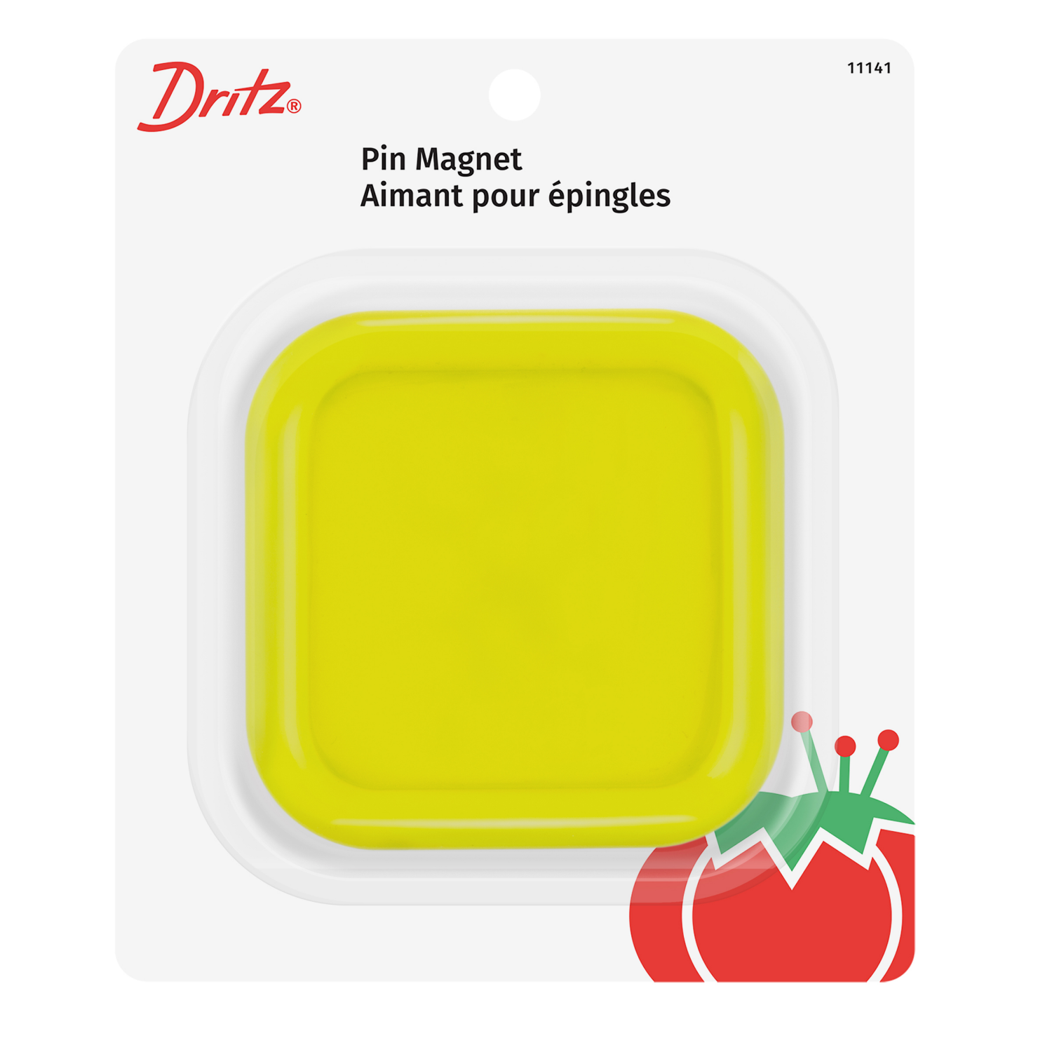 slide 3 of 5, Dritz Pin Magnet Square Asst. Colors, 1 ct