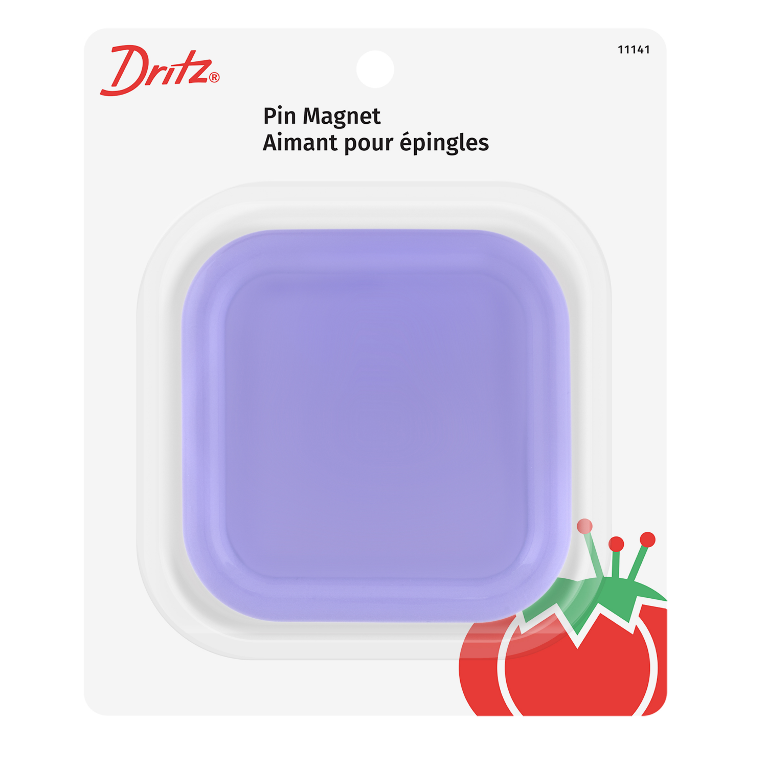 slide 1 of 5, Dritz Pin Magnet Square Asst. Colors, 1 ct