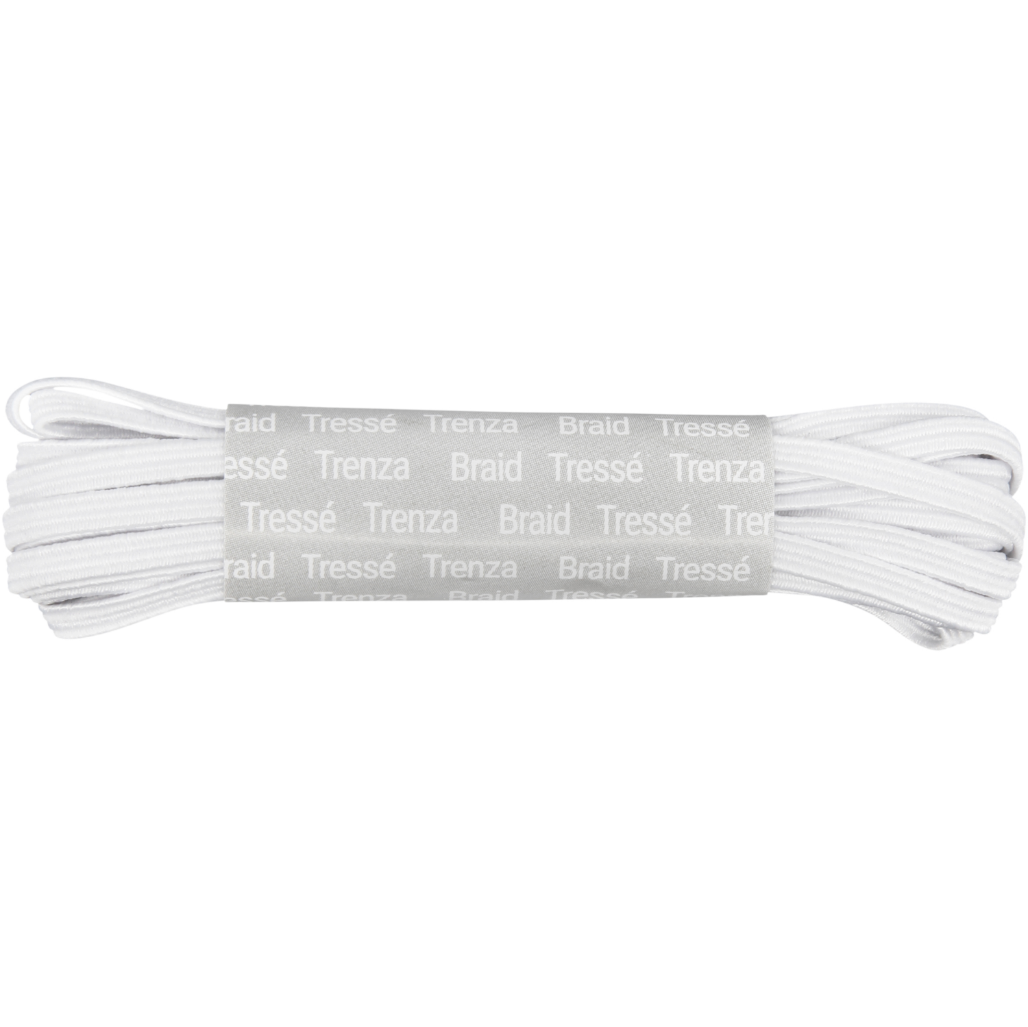slide 2 of 2, Dritz Elastic Braid White,1/8in, 4yd, 1 ct