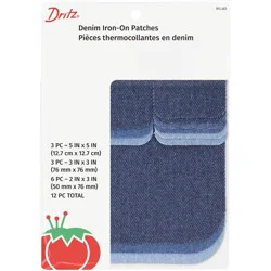 Dritz Denim Iron On Patches