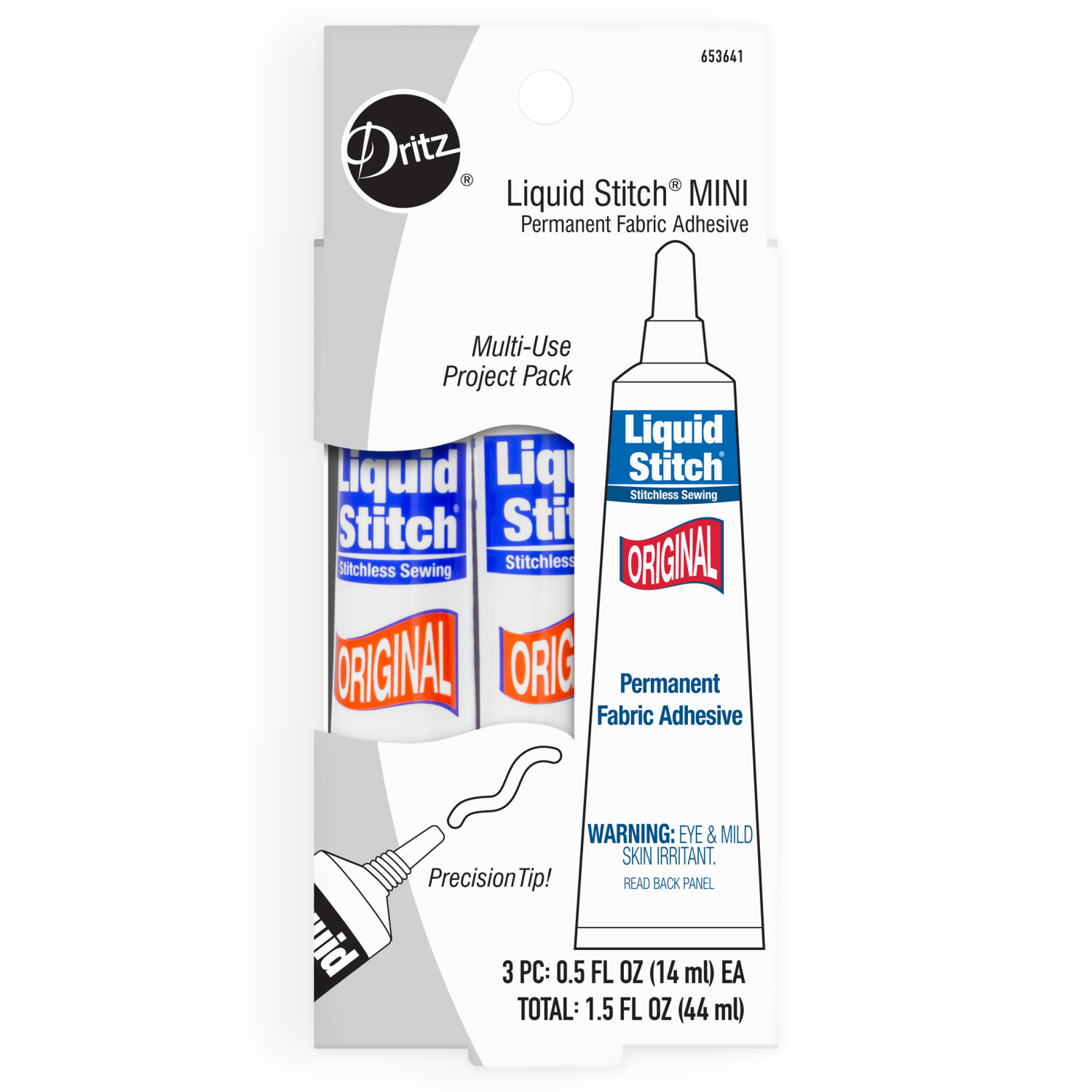 slide 1 of 3, Dritz Liquid Stitch MINI, 1 ct