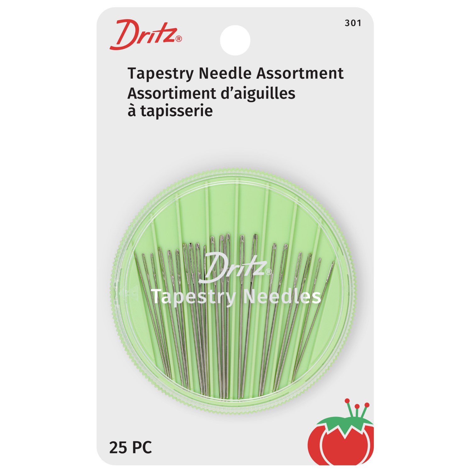 slide 1 of 3, Dritz Tapestry Needle Compact, 25 ct, 25 ct