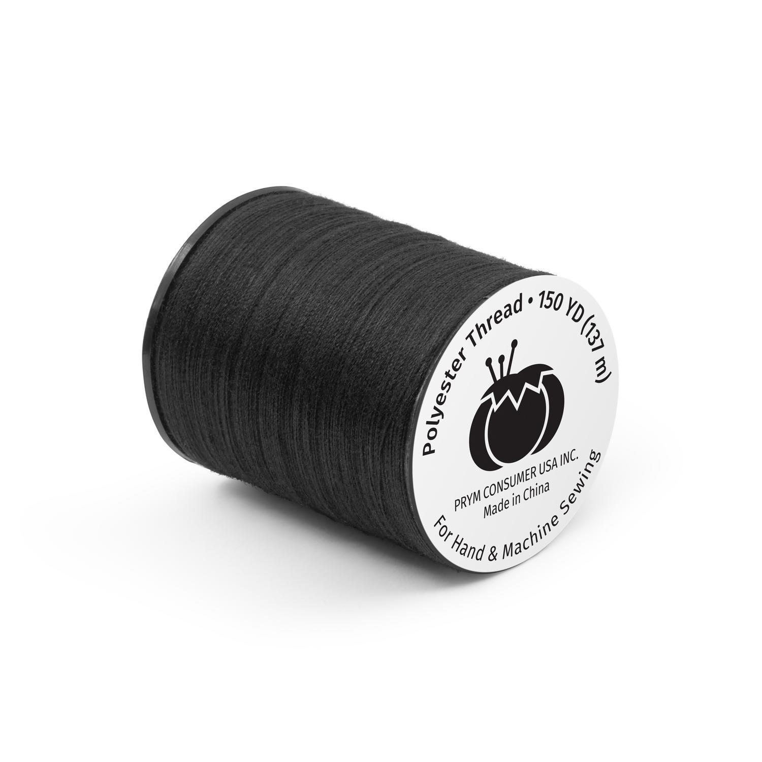 slide 4 of 4, Dritz Black Thread, 150 yds, 150 yd
