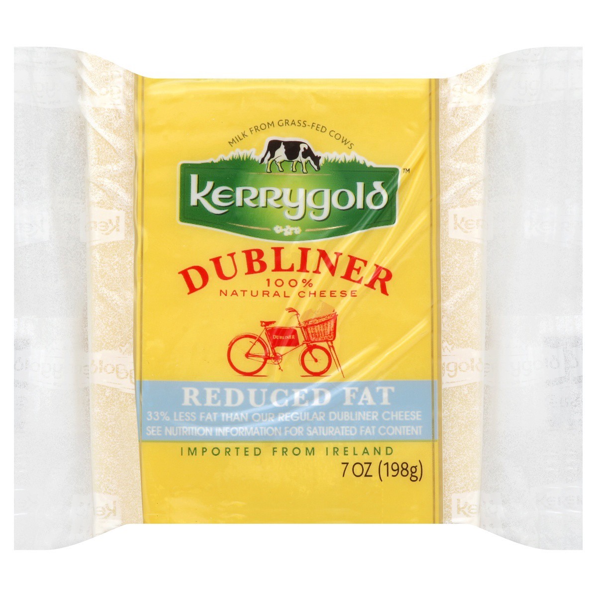 slide 1 of 2, Kerrygold Reduced Fat Cheese 7 oz, 7 oz