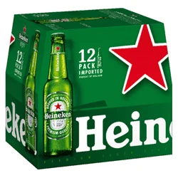 Heineken 12 Pack Original Beer 12 - 12 fl oz Bottles