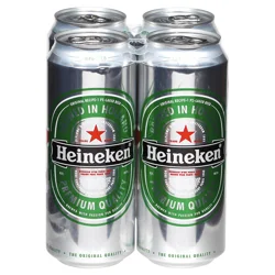 Heineken 4 Pack Original Beer 4 - 16 fl oz Cans