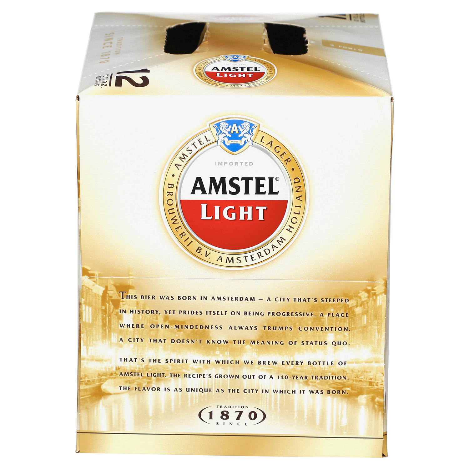 slide 2 of 4, Amstel 12 Pack Lager Beer 12 - 12 fl oz Bottles, 12 fl oz