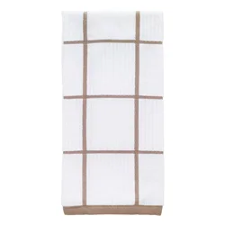 T Fal T-Fal Check Parquet Kitchen Towel Sand