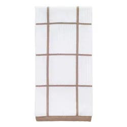 T Fal T-Fal Check Parquet Kitchen Towel Sand
