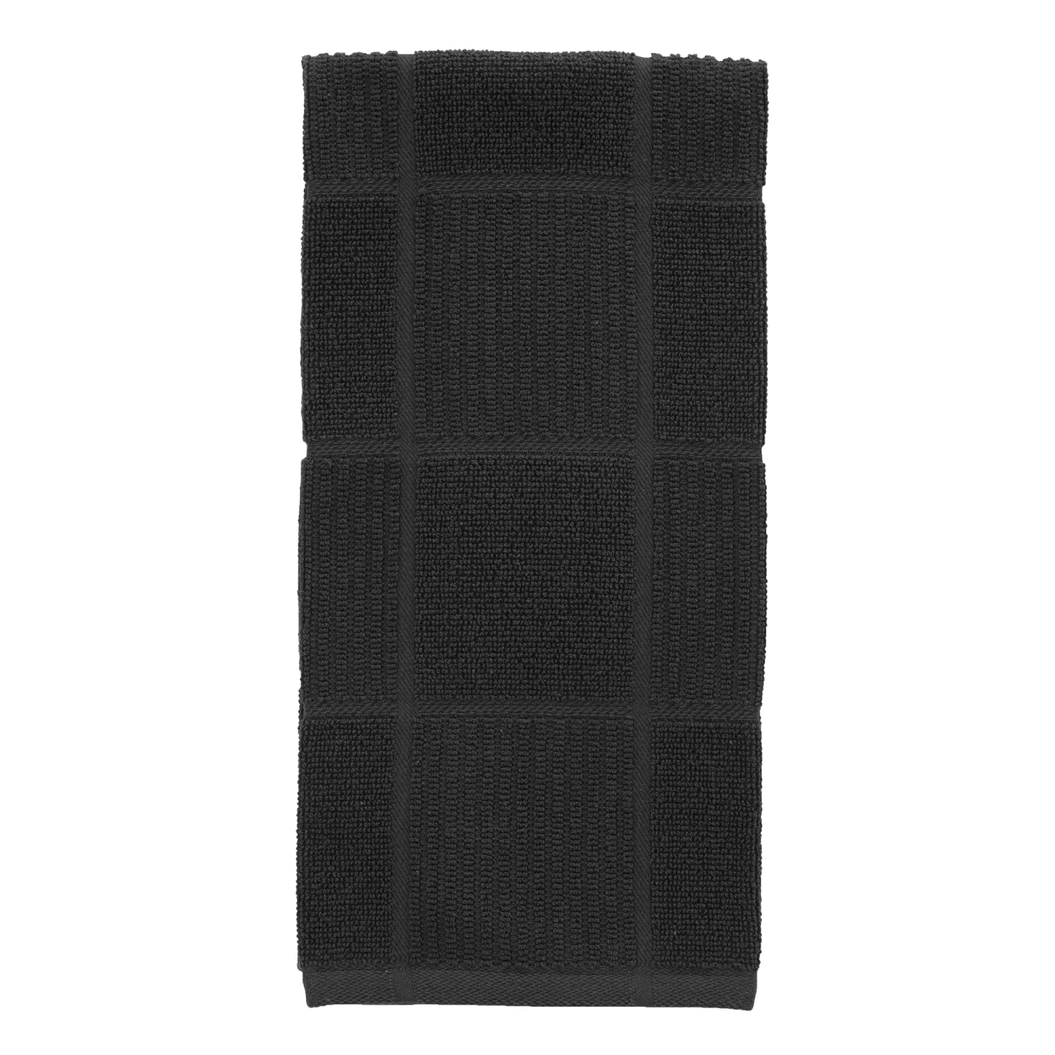 slide 1 of 1, T-fal Charcoal Solid Parquet Towel, 1 ct