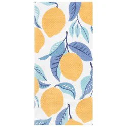 T Fal T-Fal Print Pique Dual Kitchen Towel Citron Cluster, 16 In X 26 In