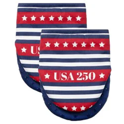 2pc Grabber Mitt Stars & Stripes Usa 250