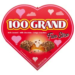 100 Grand Assorted Fun Size Bars 6 oz