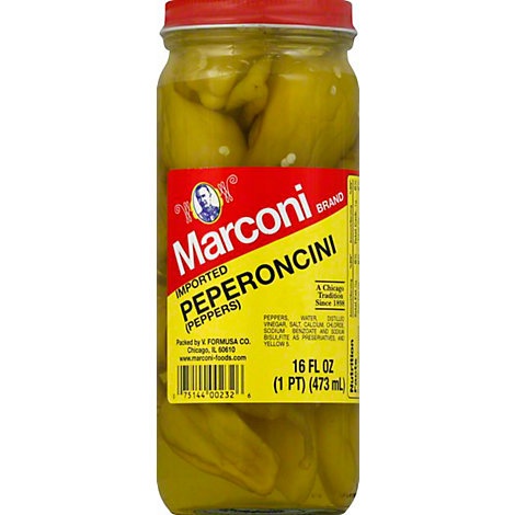 slide 1 of 1, Marconi Pepperoncini, 16 oz