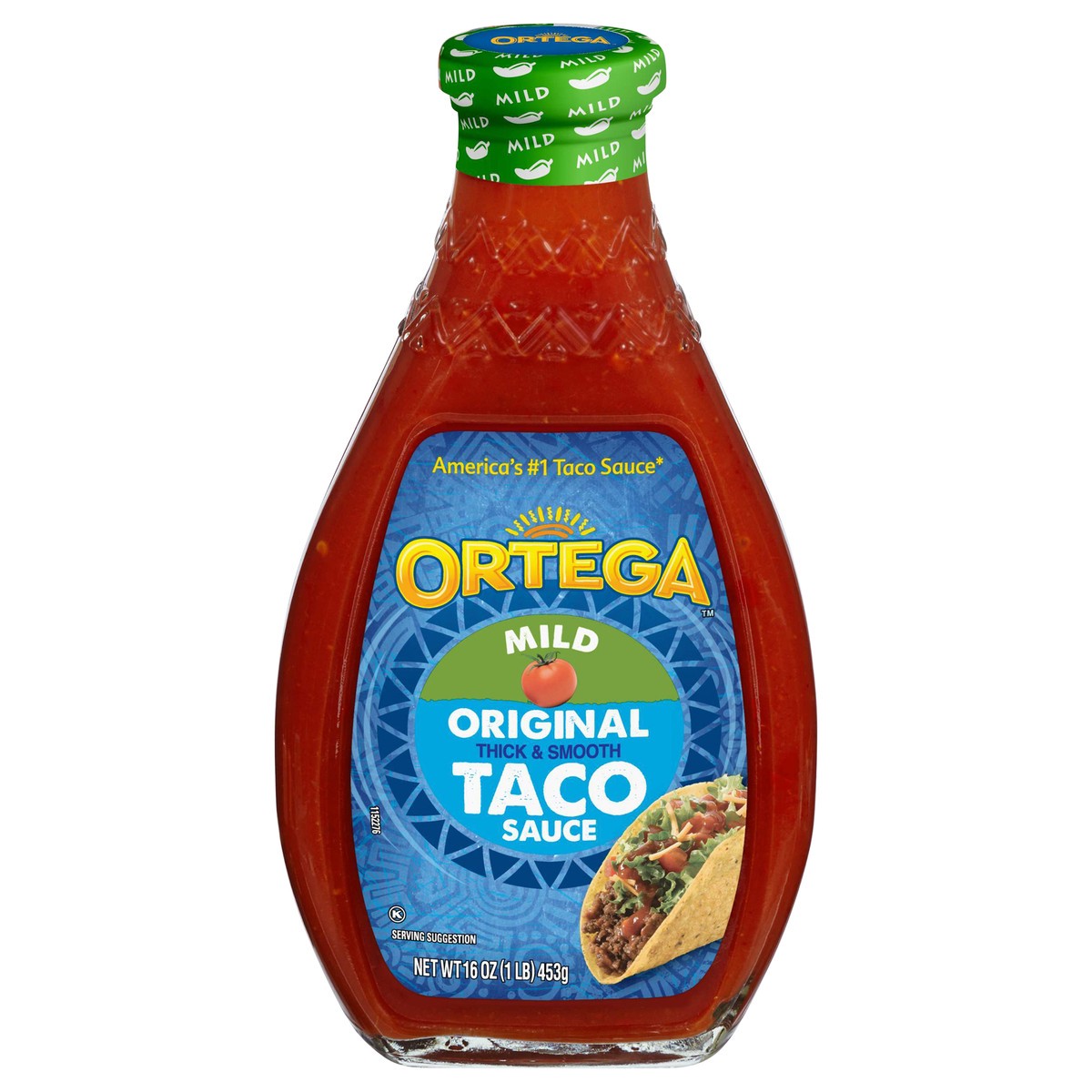 slide 1 of 9, Ortega Mild Thick & Smooth Original Taco Sauce 16 oz, 16 oz