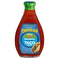 Ortega Mild Thick & Smooth Original Taco Sauce 16 oz