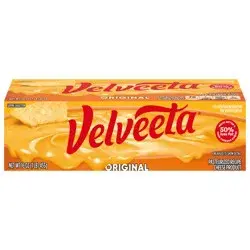 Velveeta Original Pasteurized Recipe Cheese Product, 16 oz Block