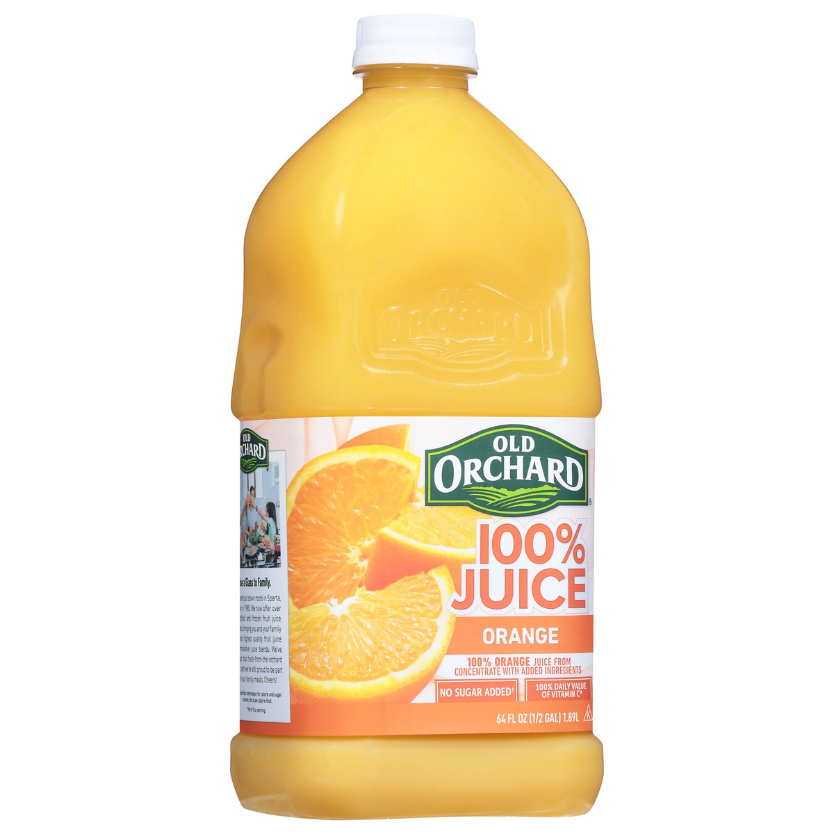 slide 4 of 12, Old Orchard Orange 100% Juice 64 fl oz, 64 fl oz