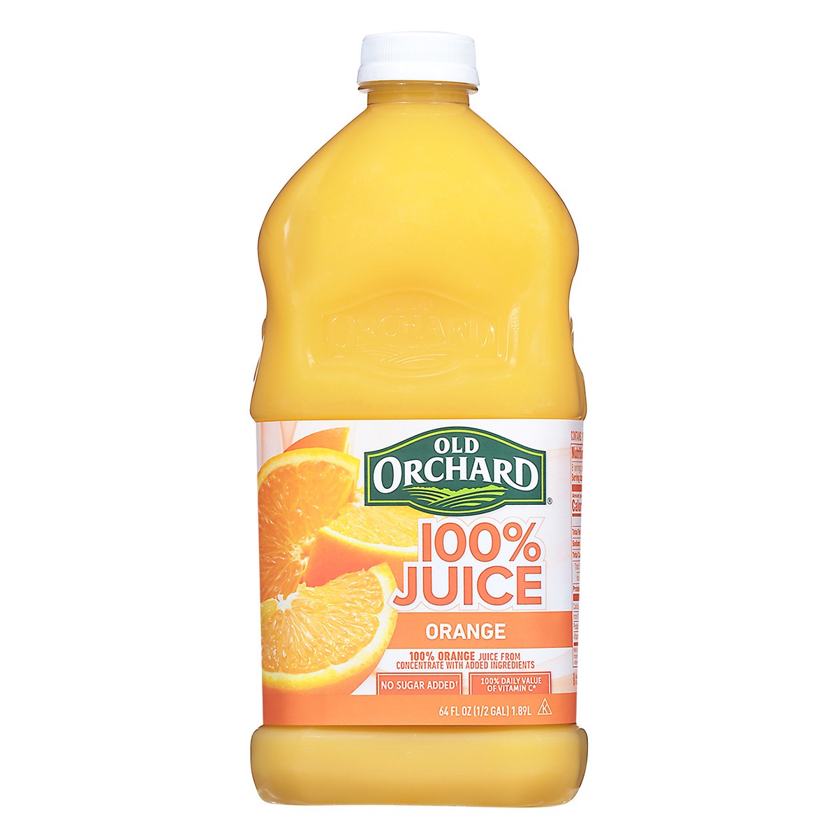 slide 1 of 12, Old Orchard Orange 100% Juice 64 fl oz, 64 fl oz