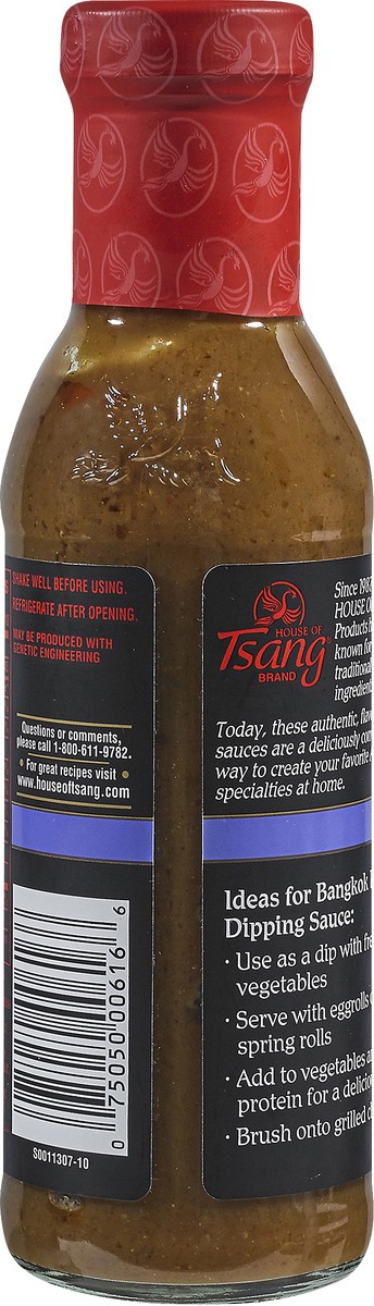 slide 7 of 13, House of Tsang Bangkok Peanut Dipping Sauce 11.5 oz, 11.5 oz