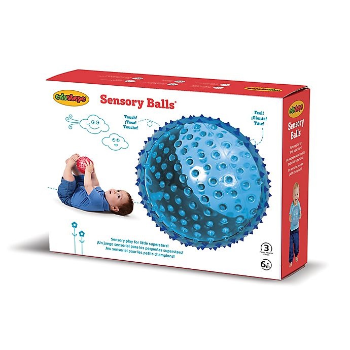 slide 5 of 5, Edushape Sensory Balls Set, 3 ct