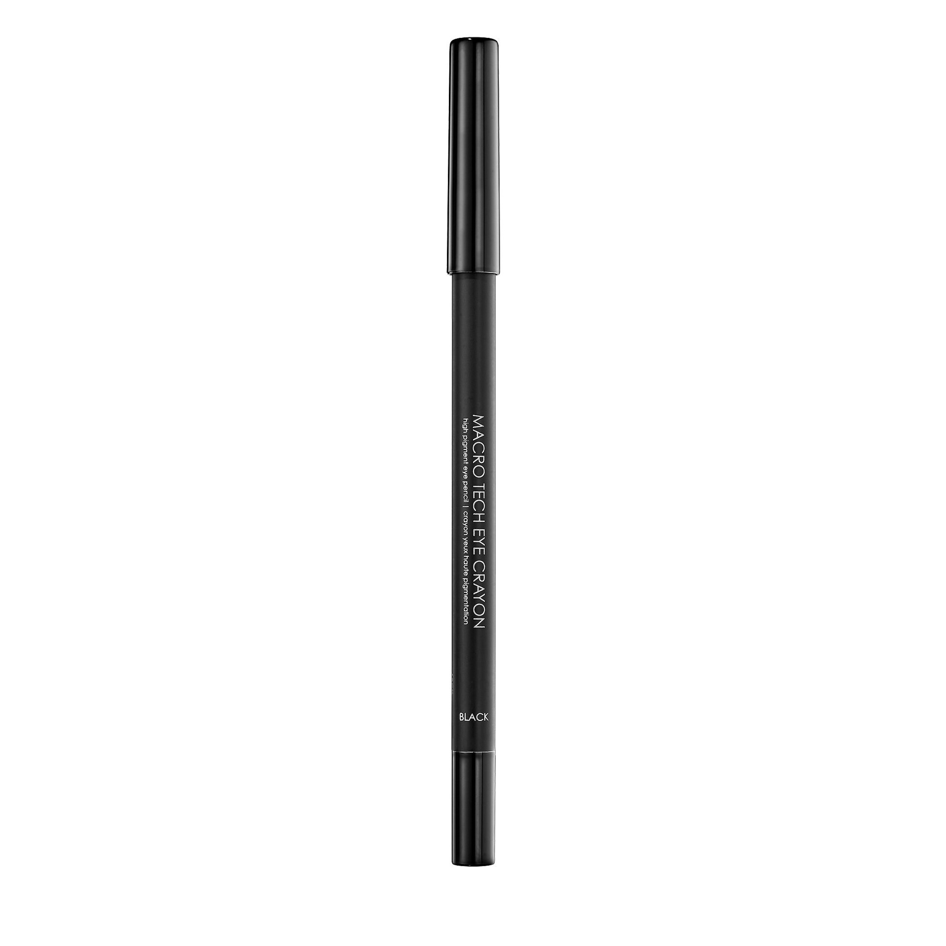 slide 2 of 6, NATASHA DENONA Macro Tech Eye Crayon High Pigment Pencil Eyeliner Black, 0.04 oz/ 1.2 gram