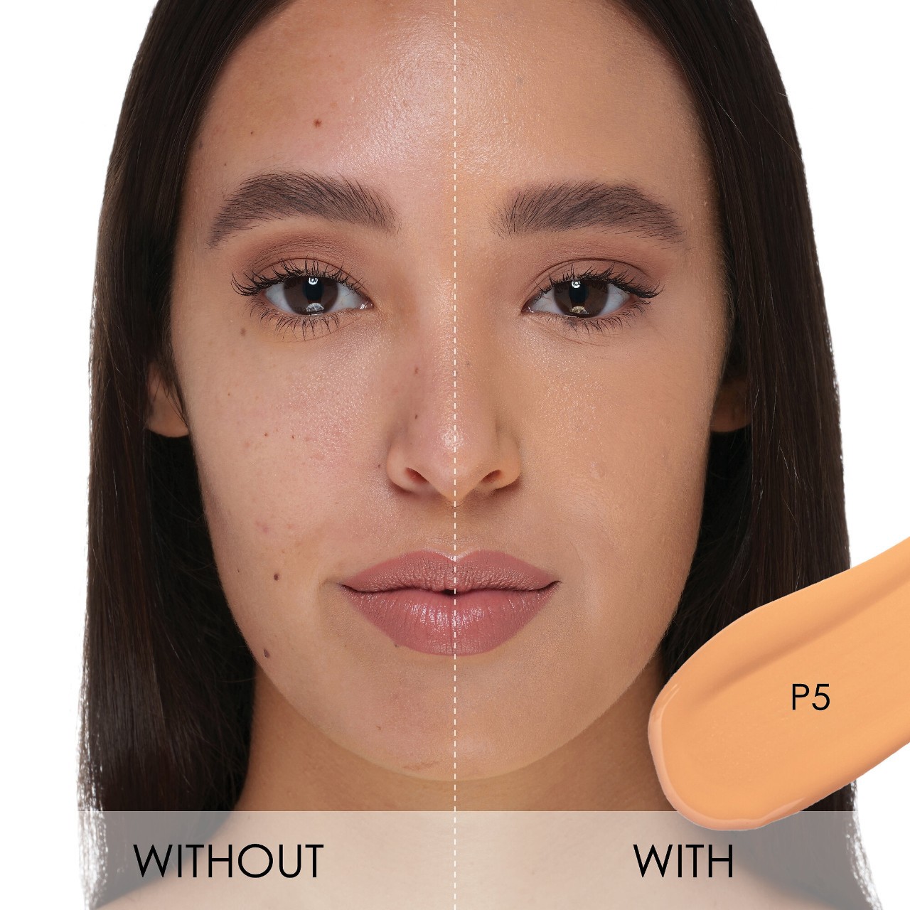 slide 3 of 10, NATASHA DENONA Hy-Glam Brightening & Hydrating Medium to Full Coverage Crease Proof Serum Concealer P5, 0.25 oz / 7.39 ml