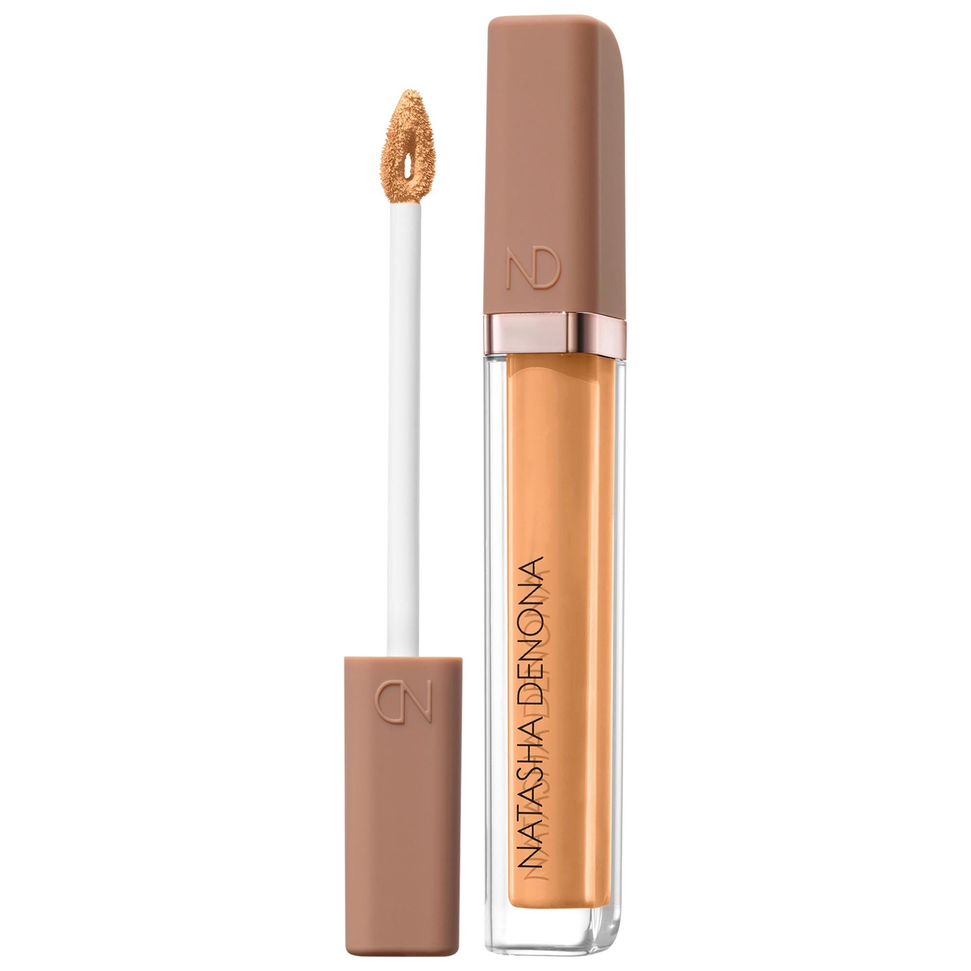 slide 1 of 10, NATASHA DENONA Hy-Glam Brightening & Hydrating Medium to Full Coverage Crease Proof Serum Concealer P5, 0.25 oz / 7.39 ml