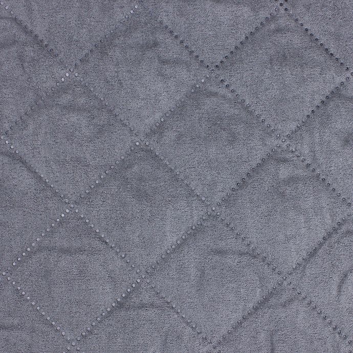 slide 2 of 2, Precious Tails Durable Quilted Microsuede Sofa Cover - Grey, 1 ct