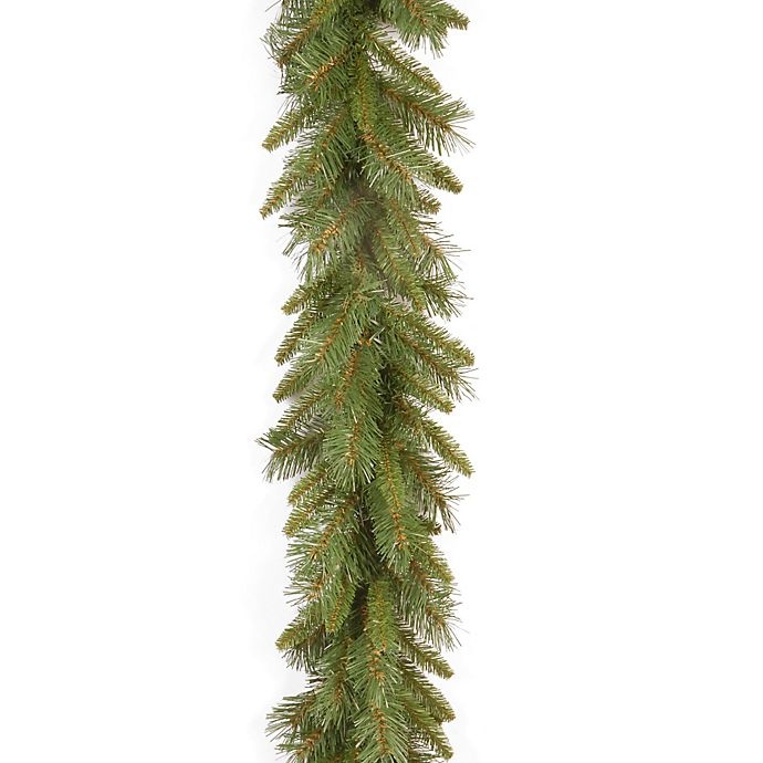 slide 1 of 1, National Tree Company Tiffany Fir Garland, 9 ft 10 in
