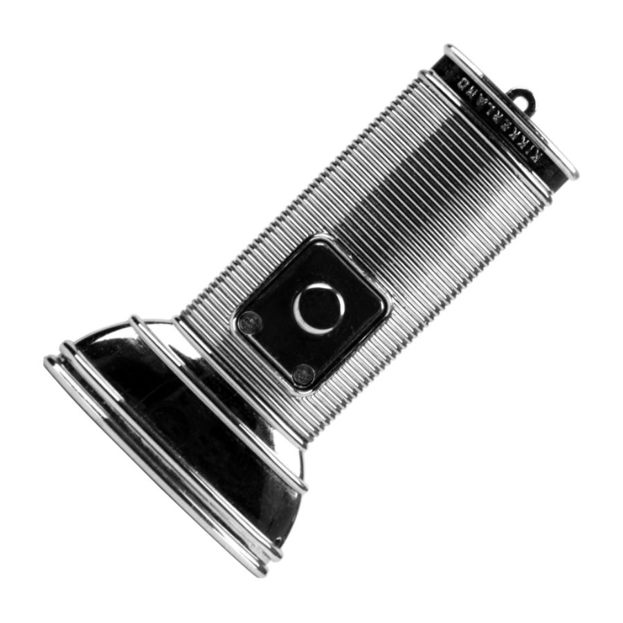 slide 4 of 4, Kikkerland Design Flat Flashlight, Silver, 1 ct