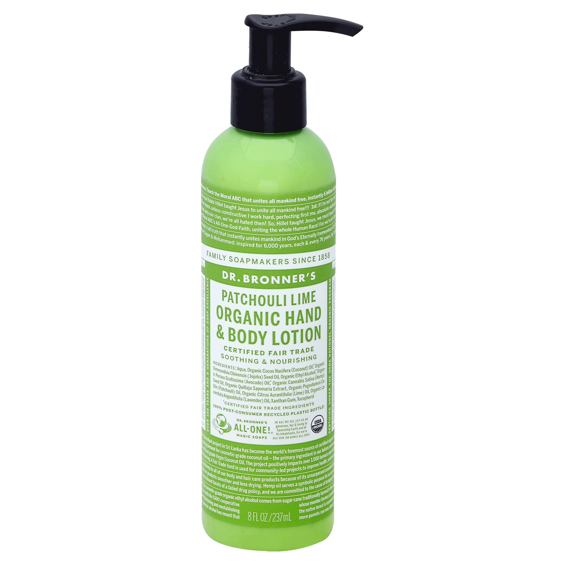 slide 1 of 1, Dr. Bronner's & Sun Dog's Magic Organic Hand Body Lotion, 8 oz