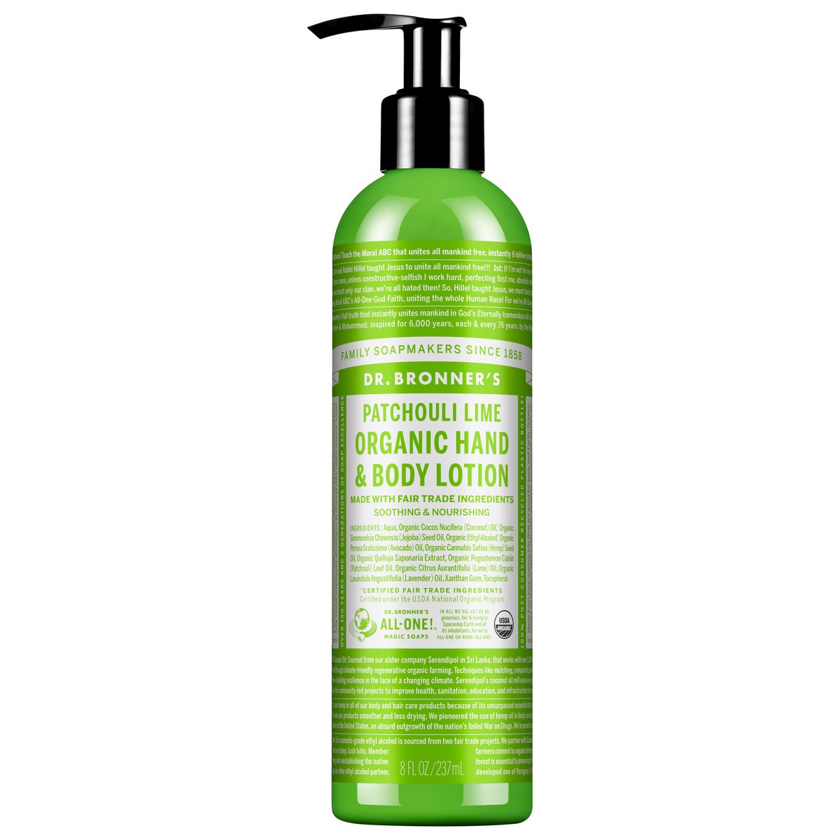 slide 1 of 1, Dr. Bronner's & Sun Dog's Magic Organic Hand Body Lotion, 8 oz