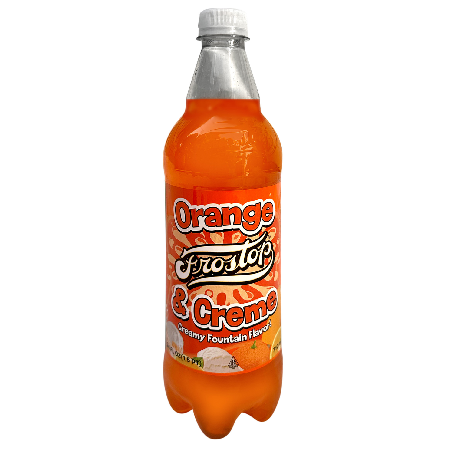 slide 1 of 3, Frostop Orange & Creme Soda - 24 fl oz, 24 fl oz