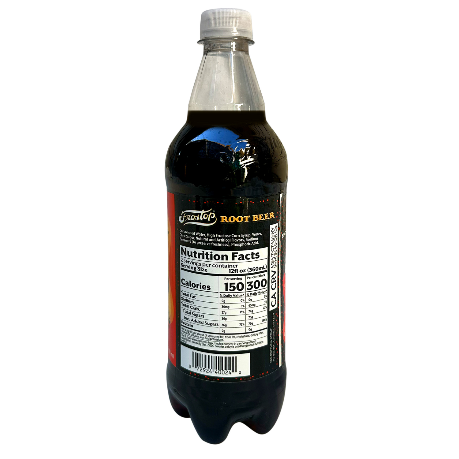 slide 2 of 3, Frostop Root Beer - 24 fl oz, 24 oz