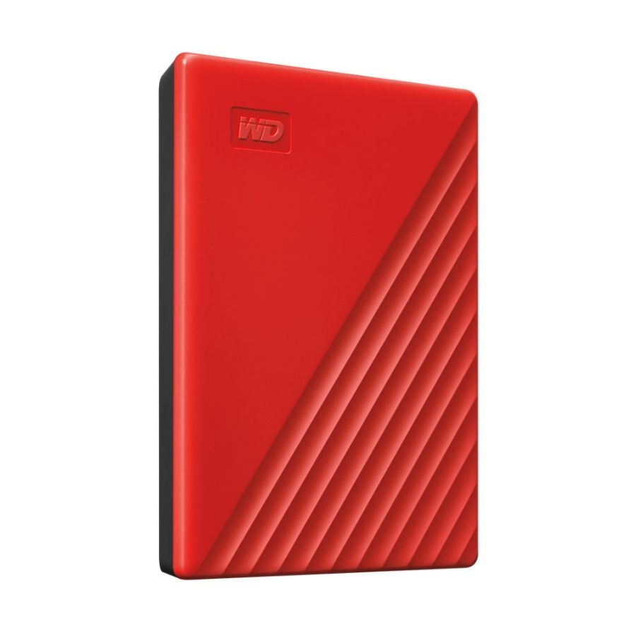 slide 2 of 4, Western Digital My Passport Portable External Hard Drive, 2Tb, Wdbyvg0020Brd-Wesn, Red, 1 ct