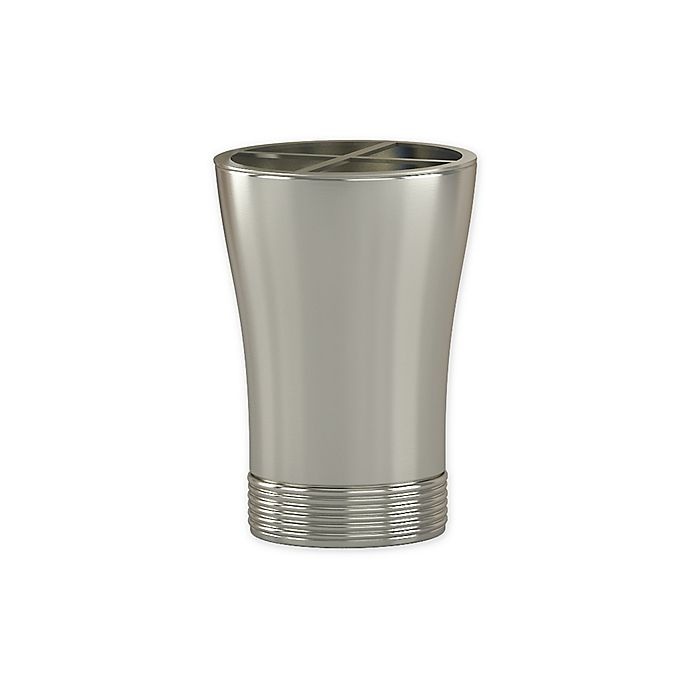 slide 1 of 5, Nu Steel Special Toothbrush Holder - Pewter, 1 ct