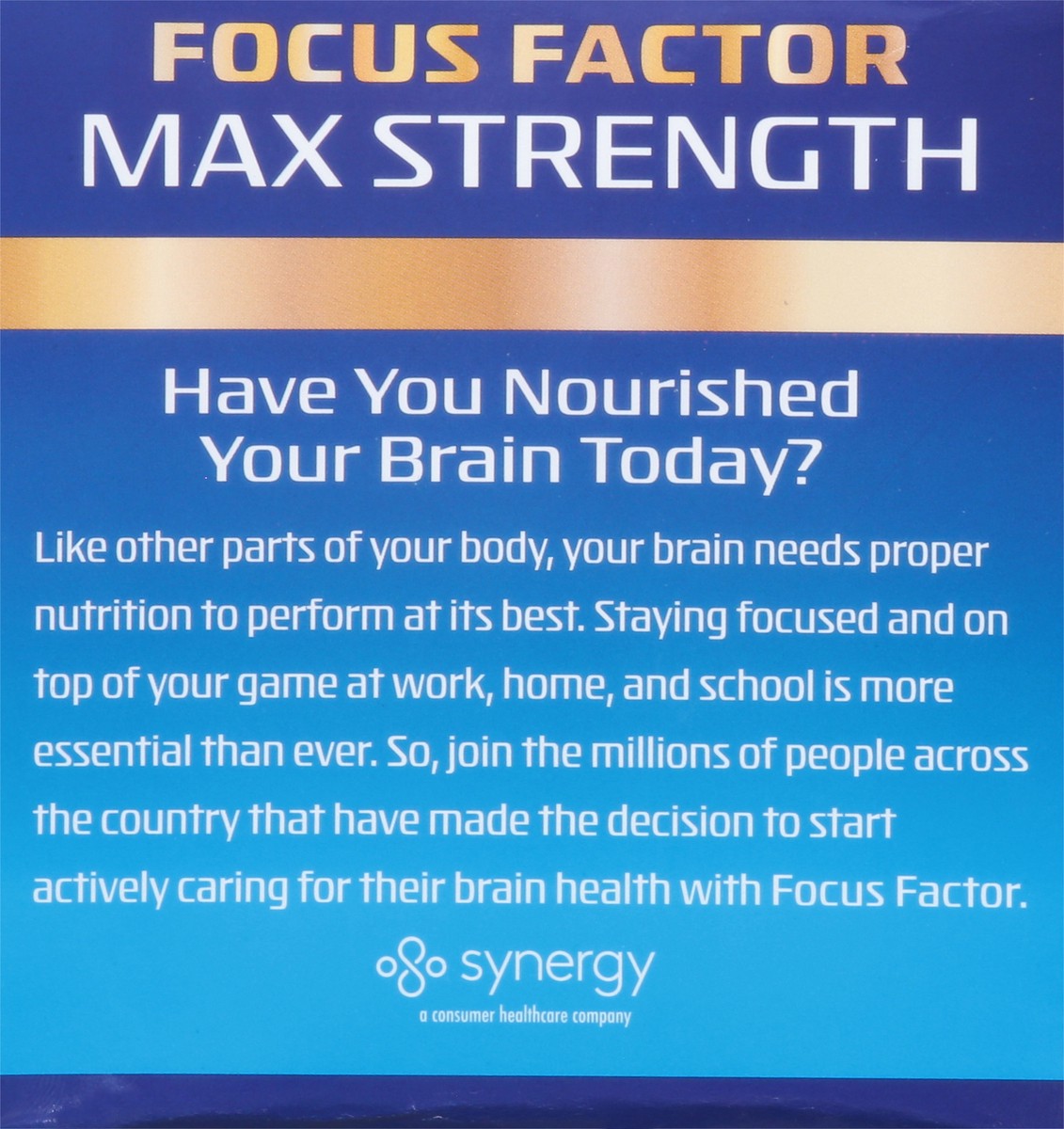 slide 4 of 9, Focus Factor Maximum Strength Capsules, 120 ct