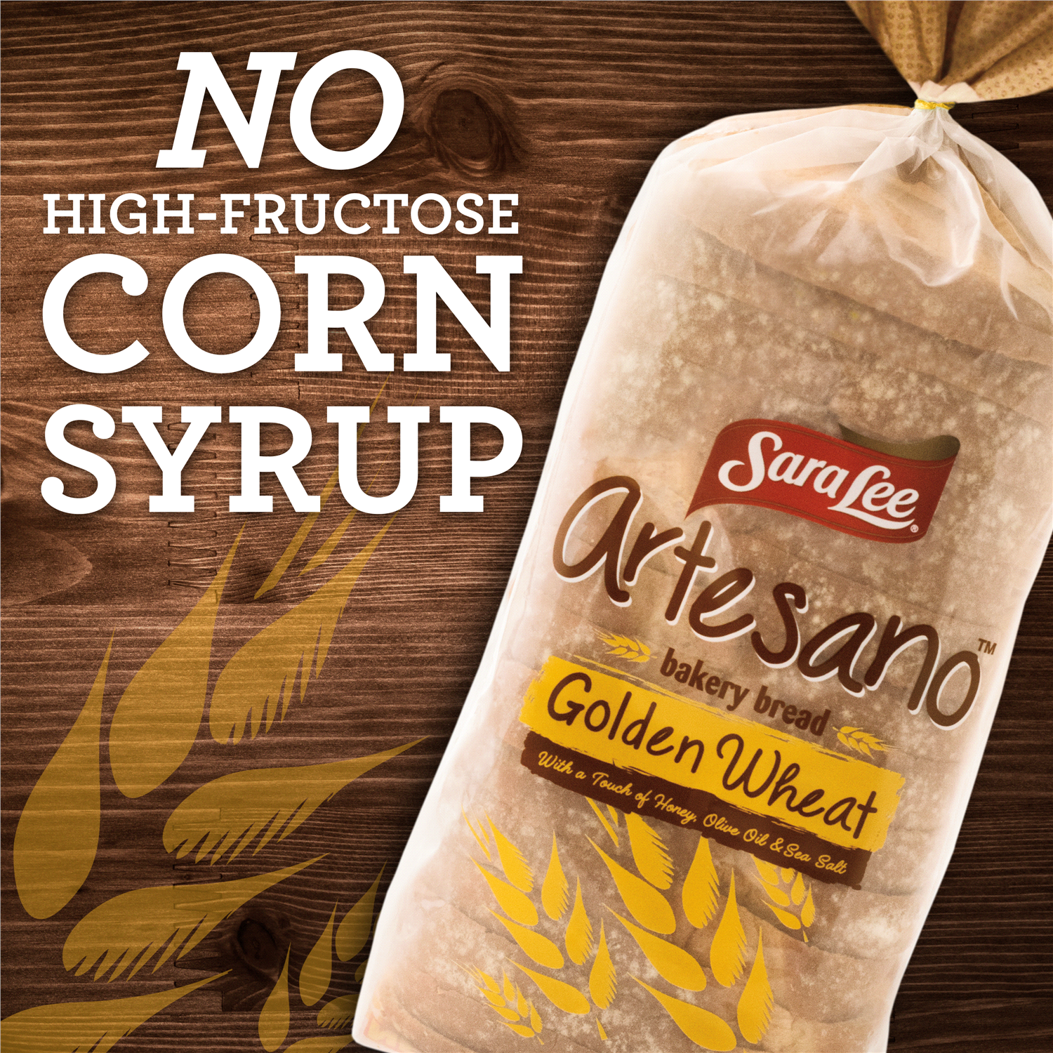 slide 3 of 5, Sara Lee Artesano Bakery Bread Golden Wheat Pre-sliced Bread Loaf, 20 oz, 20 oz