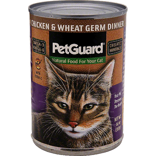 slide 2 of 2, PetGuard Chicken Wheat Germ Cat Food, 14 oz