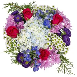 DIERBERGS FLOWERS & GIFTS FROZEN LAKE BOUQUET