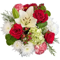 DIERBERGS FLOWERS & GIFTS TWISTED PEPPERMINT BOUQUET
