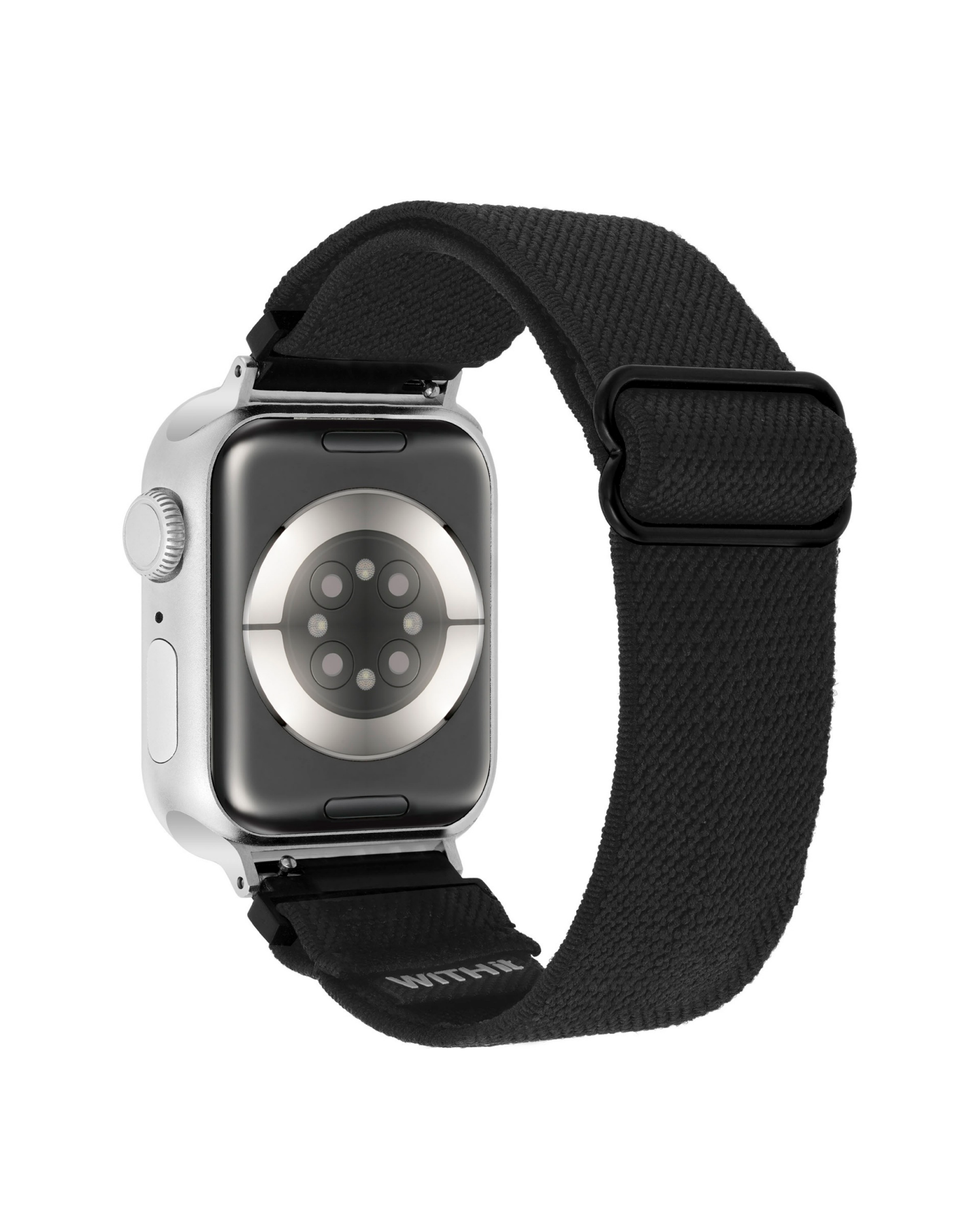 slide 2 of 5, WITHit Woven Nylon Universal Watch Band - Black, 1 ct, 1 ct